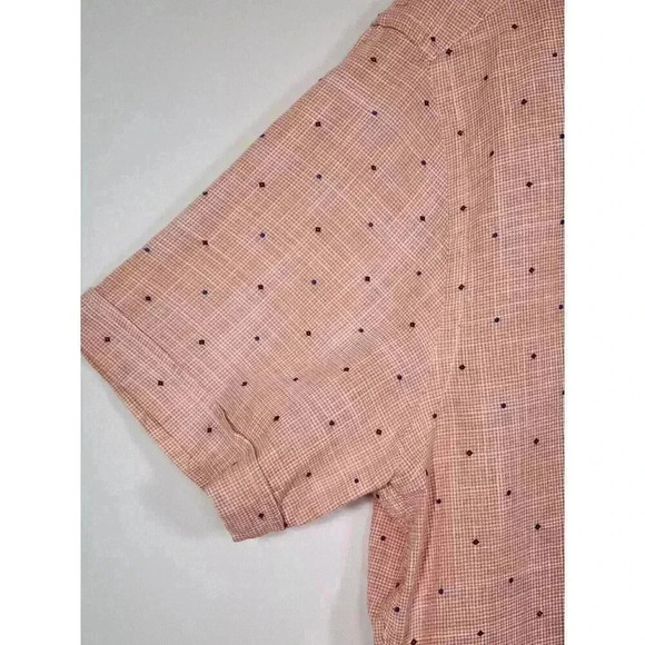 Mario Puzo by Life Style Industry Mens Short Sleeve Button Up Shirt XXL * - Picture 4 of 11